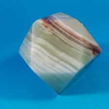 Onyx hexagonal paper weight ornament