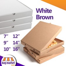 Takeaway pizza boxes kraft - boxes, in