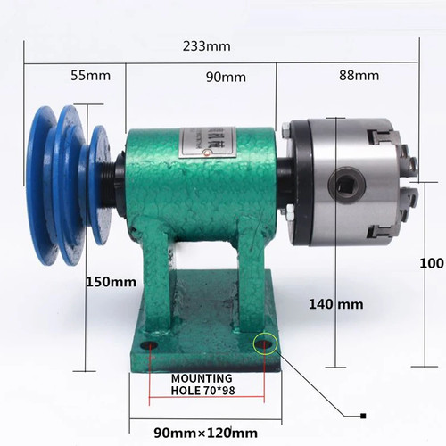 Lathe spindle assembly diy - assembly,