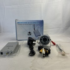 Wireless A/V Security Camera