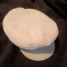 Brixton fiddler cap (Greek fisherman's cap/John Lennon hat), cream, size 60cm La