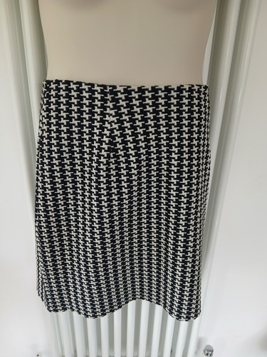 Classic houndstooth mini skirt - houndstooth,