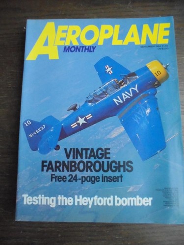Aeroplane monthly magazine - monthly,