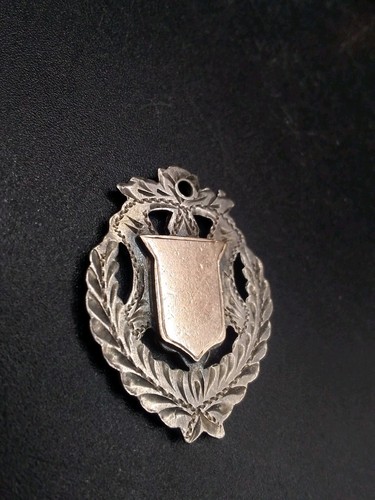 Antique silver watch fob gold - silver,
