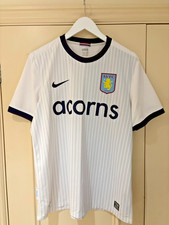Aston Villa Nike Away Shirt 2009/2010 Men's Large