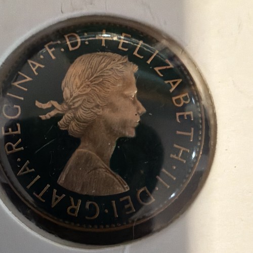 1965 elizabeth half penny - ii,
