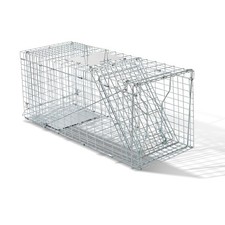 31" Live Animal Cage Trap Iron