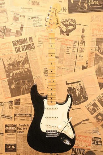 Fender stratocaster 1973 black - fender,