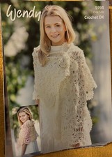Ladies Lace Stole Crochet