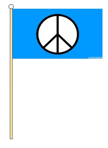 Cnd peace large hand - cnd, 18"