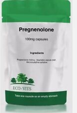 Pregnenolone 100mg Capsules – Hormonal Balance & Energy Support | ECO-VITS