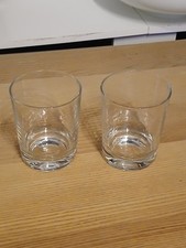 Pair French Glass Tumblers