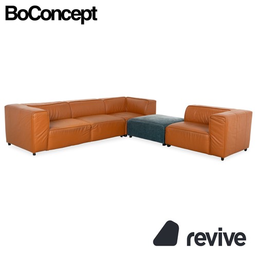 Boconcept carmo leather corner - boconcept,