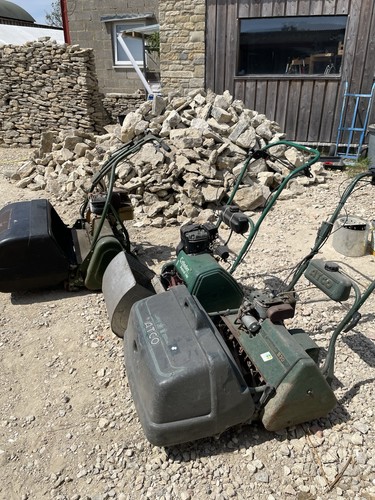 Vintage cylinder mowers - vintage,