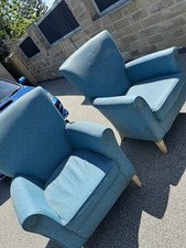 Old vintage leather chairs