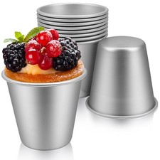 Homgaty 10 Pcs Pudding Dariole