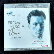 FROM RUSSIA WITH LOVE by IAN FLEMING. Unabridged CD Audiobook