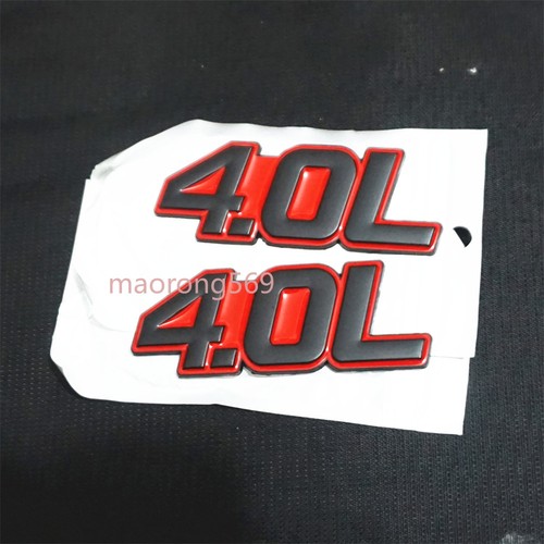 Matte big red black - 4.0l,
