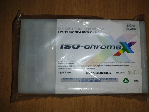 Light black ink cartridge - black,