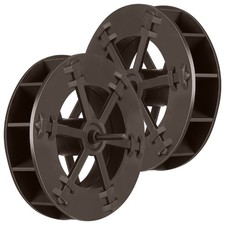  2 Pcs Garden Wheel Decoration