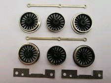 Wrenn 0-6-0 T Loco Spare Parts 11584 Coupling Rods, Wheels, 20636 Collector Insu