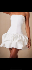 PLT premium white dress size 8 BNWT