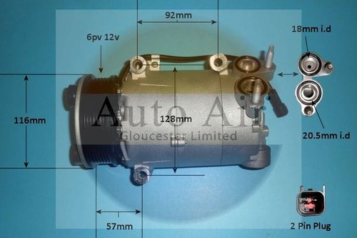 Auto air 1046p - 14-1046p, con