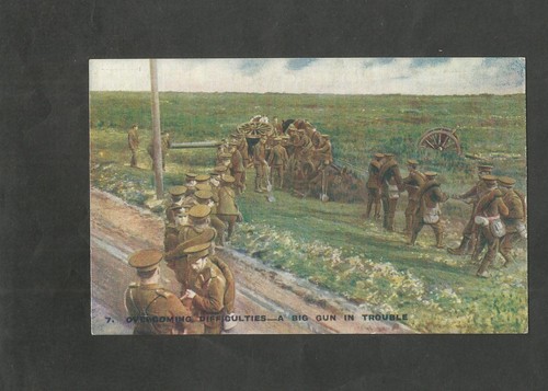 Postcard military titbits war - titbits,