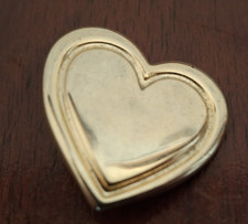 Variety Club Gold Tone Heart Pin Badge – 1990s Charity Fundraising Collectable