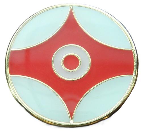 Kanku pin badge karate - badge,