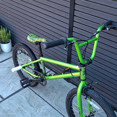 Green bmx bike - green, 1