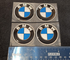 4x 50mm BMW Blue, Gel Decals