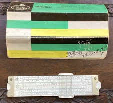 Faber Castell Novo- Duplex No 62/ 83 German Pocket Precision Slide Rule  