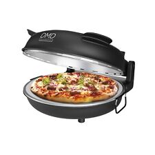 DMD | 12'' Electric Pizza Oven 2 Paddles, 15min Timer & Thermostat Control
