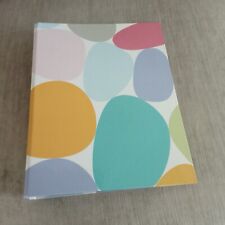 A4 Multicoloured Cardboard Ring Binder Folder
