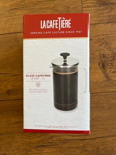 Cafetiere cup 1l glass - 8,
