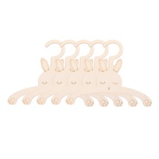  5 Pcs Rabbit Clothes Hanger
