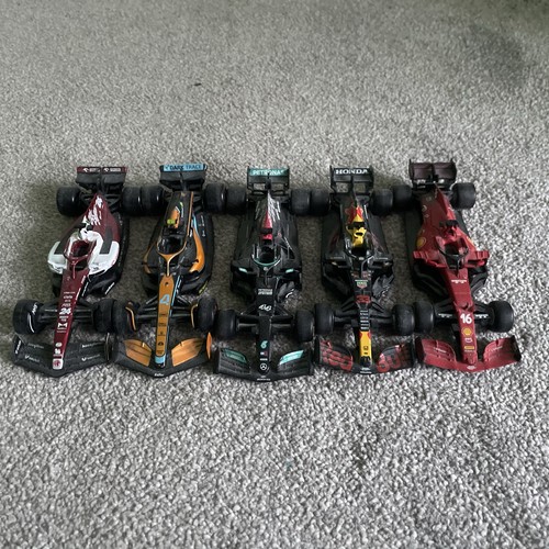 Burago car models 43 - f1,