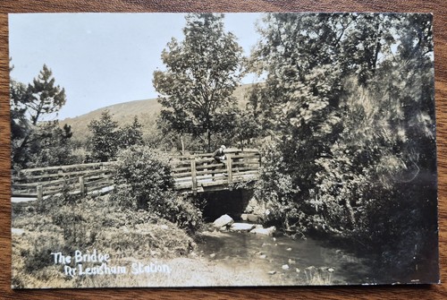 1920 the bridge levisham - bridge, at