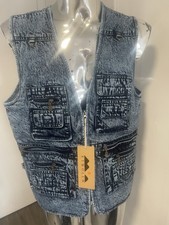 Ktwolen Men’s Denim Gilet
