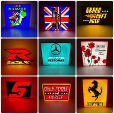 Custom led light box sign - light,