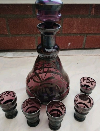 Vintage italian amethyst glass - amethyst,