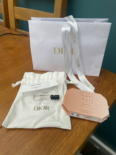 Dior white gold paper - dior, bag