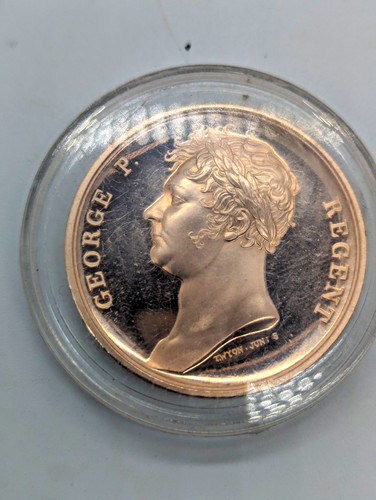 Waterloo medal 1815 george - george, p