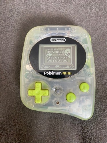 Pokémon mini green - green, with