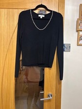 M&S Black/Pearl Jumper with a