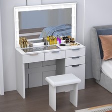 Dressing Table With LED Lights