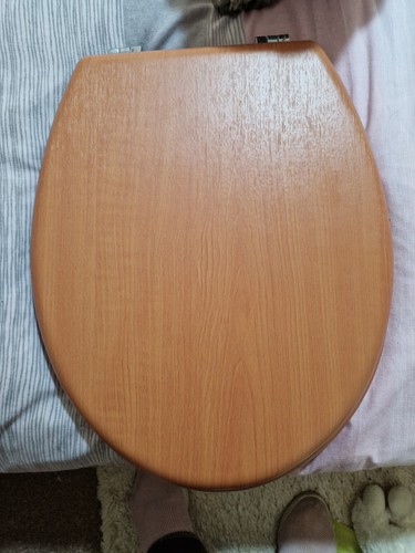 Heritage wooden toilet seat - wooden,