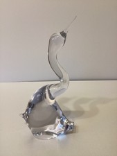 Art Glass Heron Bird Zelezny