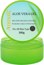 Ammuri Organic Aloe Vera Gel | 100% Pure Aloe from Freshly Cut Leaves | No Acryl